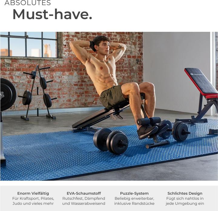 Image du produit tectake Tapis de protection du sol (1.20 cm)