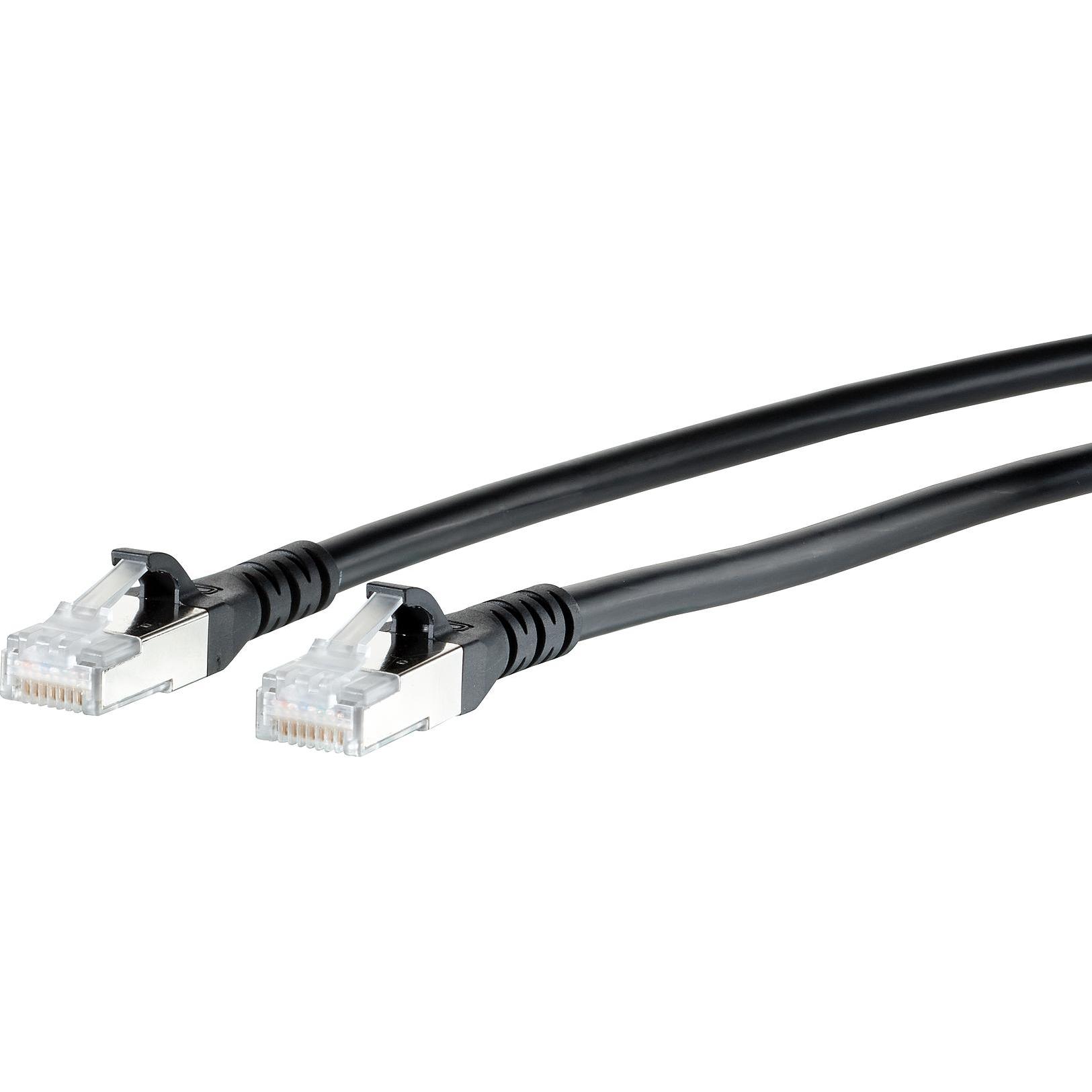 Metz Connect Patchkabel S/FTP 130845A500-E (S/FTP, CAT6a, 15 m), Netzwerkkabel