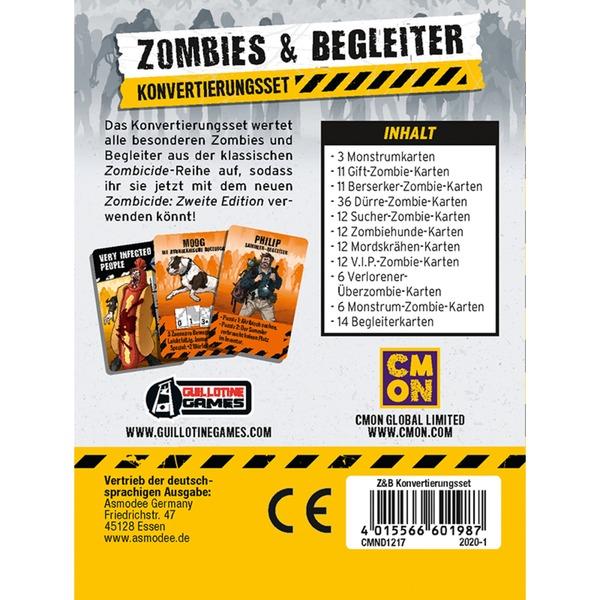 Image du produit Cmon CMND1217 - Zombies & Companions - Conversion set for: Zombicide 2. Edition (édition DE) (Allemand, 1 - 6 Joueur)