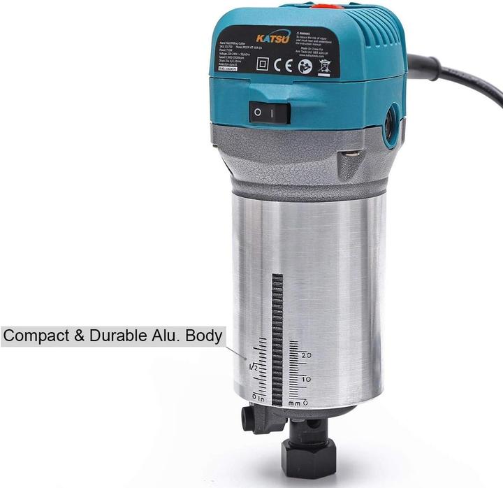 Actual product image Katsu Tools Einhandfräse