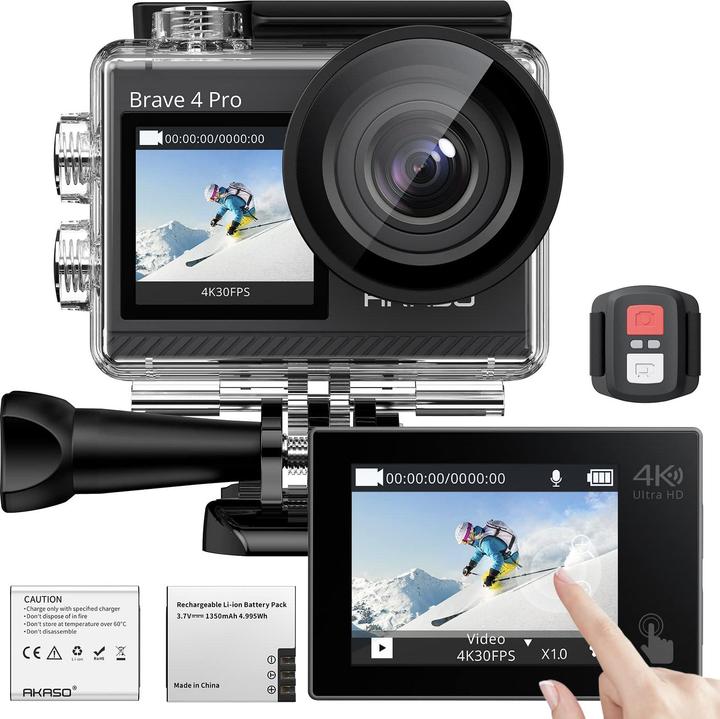Image du produit Akaso Brave 4 Pro (30p, WiFi)