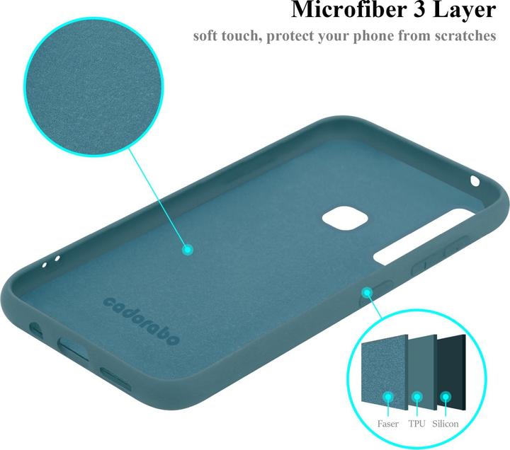 Immagine prodotto Cadorabo Custodia in silicone liquido TPU per Samsung Galaxy A9 2018 (Samsung Galaxy A9 (2018))