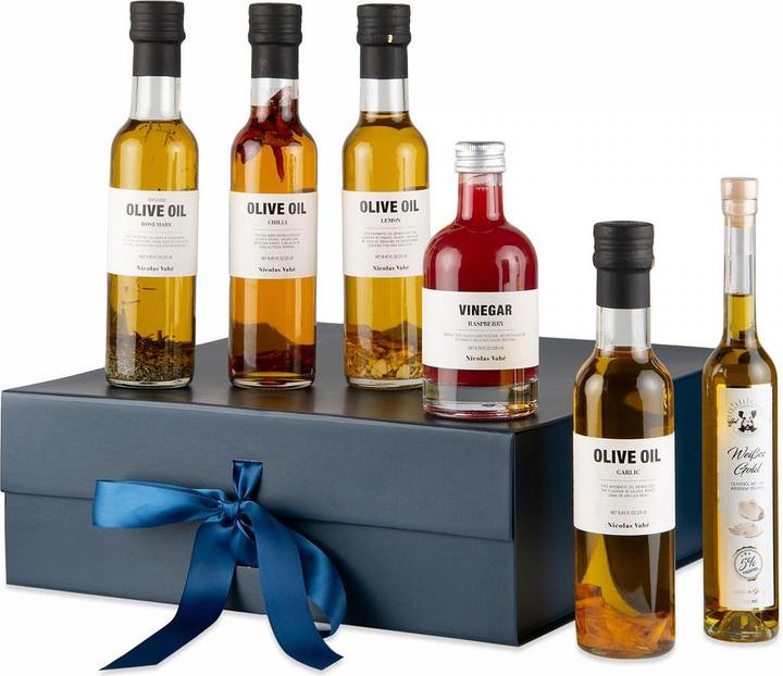 Geschenkidee Premium Geschenkset Öl & Essig 6-teilig