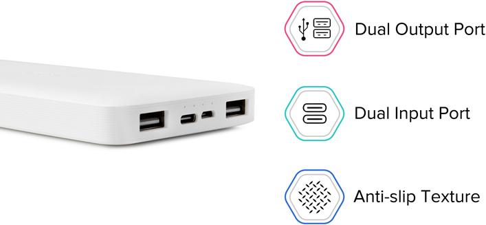 Produktbild Xiaomi Redmi Power Bank (10000 mAh, 10 W, 37 Wh)