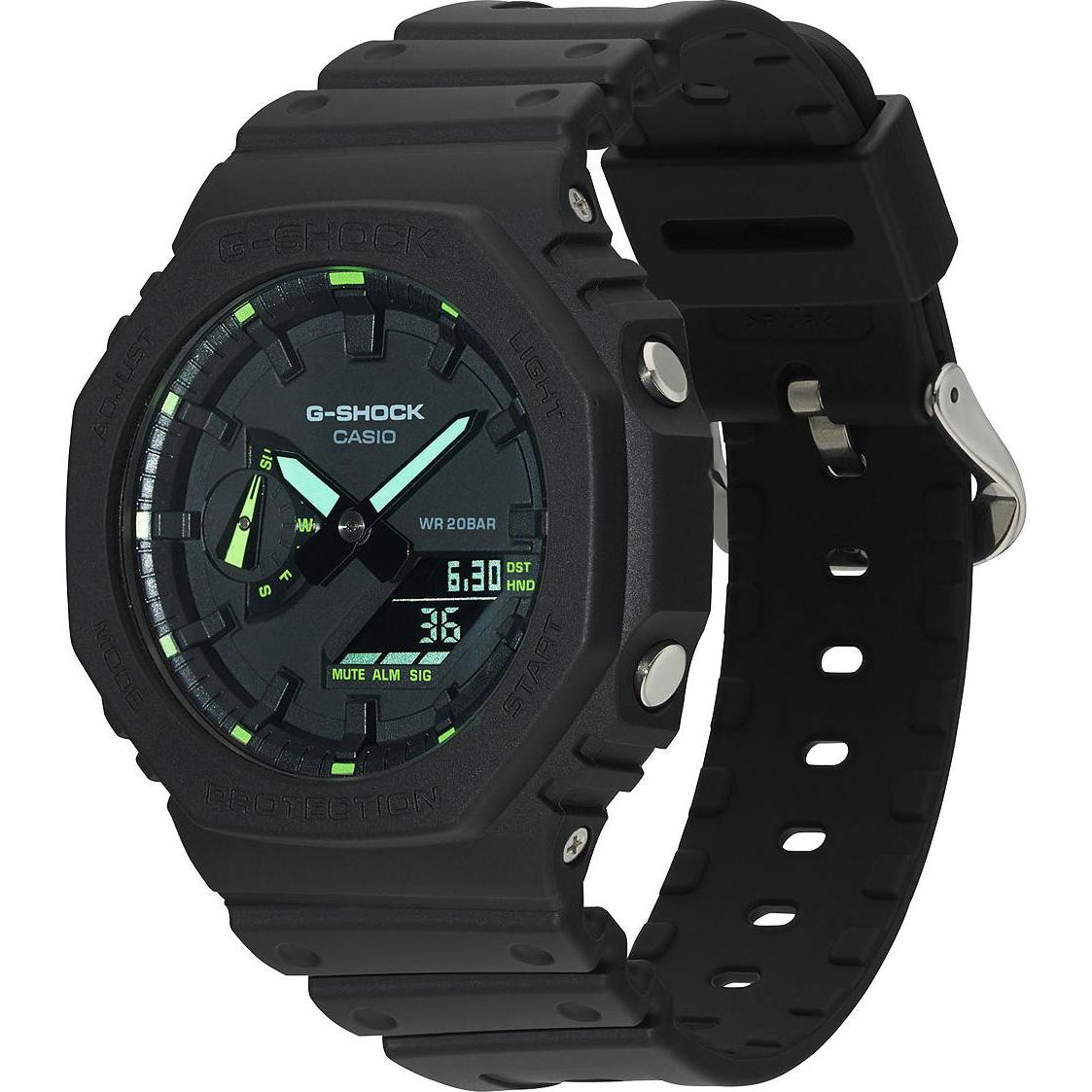 Thumbnail - G-Shock, Armbanduhr, GA-2100-1A3ER, Schwarz, (Chronograph, 45 mm)