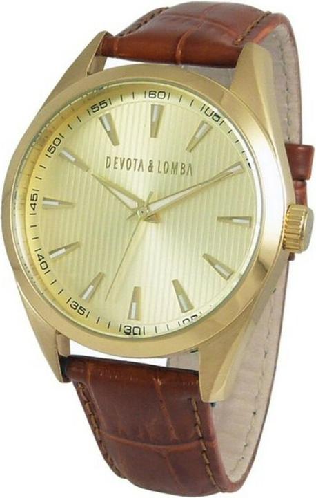 Devota & Lomba Herrenuhr DL014ML-02BRGOLD (Ø 40 mm) (40 mm)