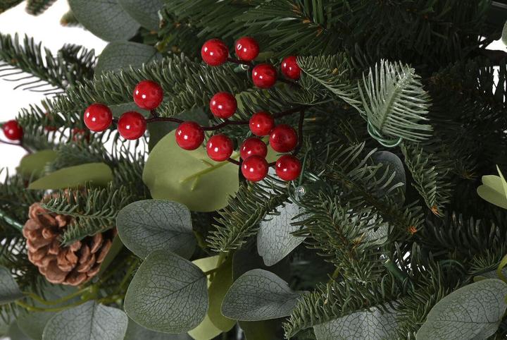 Image du produit Esprit Arbre de Noël Home Rouge vert PVC Métal 95 x 95 x 150 cm (150 cm)