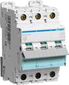 Produktbild Hager HAG NCN306 Leitungsschutzschalter 3P 10kA C-6A 3M