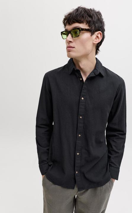 Image du produit Jack & Jones Jjesummer Linen Blend Shirt L/S Sn (L)