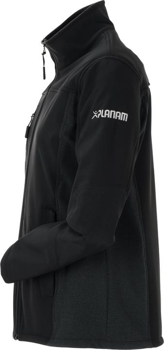 Actual product image Planam Norit ladies pure softshell jacket black size 54 (54)
