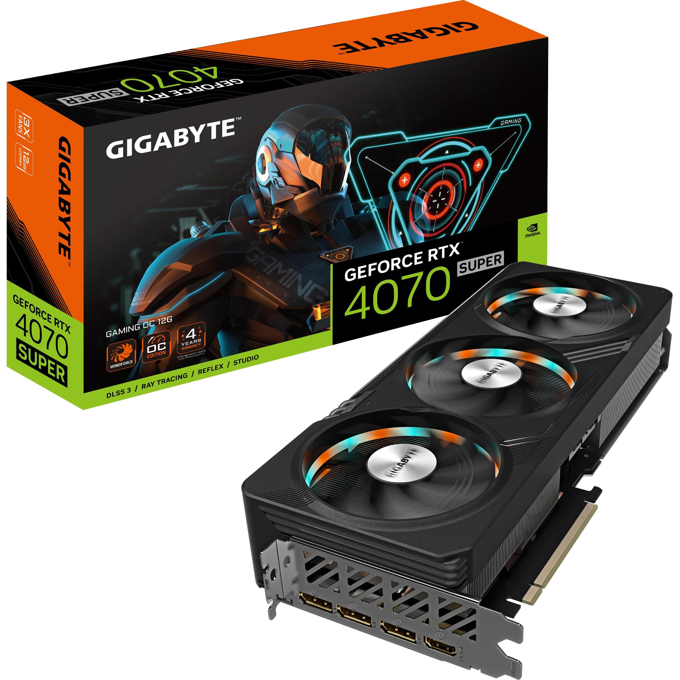 Gigabyte GeForce RTX 4070 SUPER GAMING OC 12G buy at - Main Image