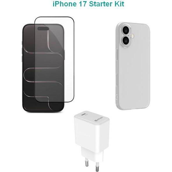eSTUFF Kit for iPhone 17. Charger, Caricatore USB