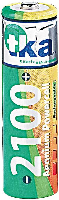 Produktbild TKA Hybrid-Akku AA Mignon Aeonium Powercell 4er-Set (4 Stk., AA, 2100 mAh)