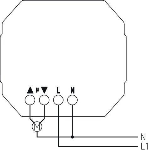 Image du produit Theben LUXORliving PJ 1 RF 2/4f