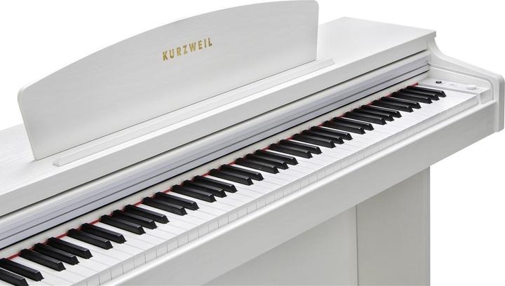 Actual product image Kurzweil M115 - white matt (PVC) (88 Keys)