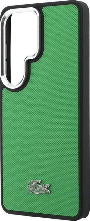 Actual product image Lacoste Case Full Wrap Petit Pique MagSafe for Samsung Galaxy S26 Ultra green (Samsung Galaxy S26 Ultra)