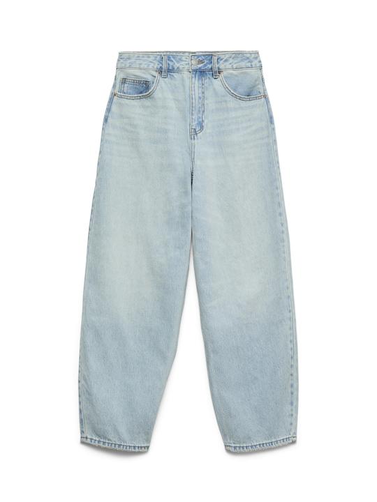 Actual product image Vero Moda VMBILLIE Hohe Taille Barrel Fit Jeans Mom Jeans (W25/L32)