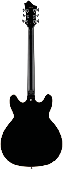 Produktbild Hagstrom E-Gitarre, Viking Baritone DLX, Black Gloss (E-Gitarre)