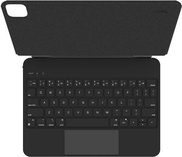 Actual product image JCPAL FolioKeys Pro Slim Keyboard Case with Trackpad for iPad Pro 12.9-inch (4-6th, 2018-2022)/iPAD Air 13 (Eng. Int.)