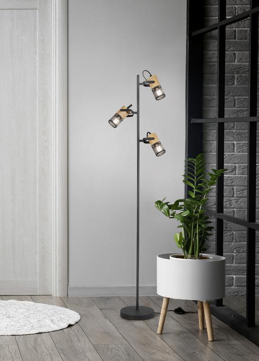 Actual product image Floor lamp Tosh 3er (E14)