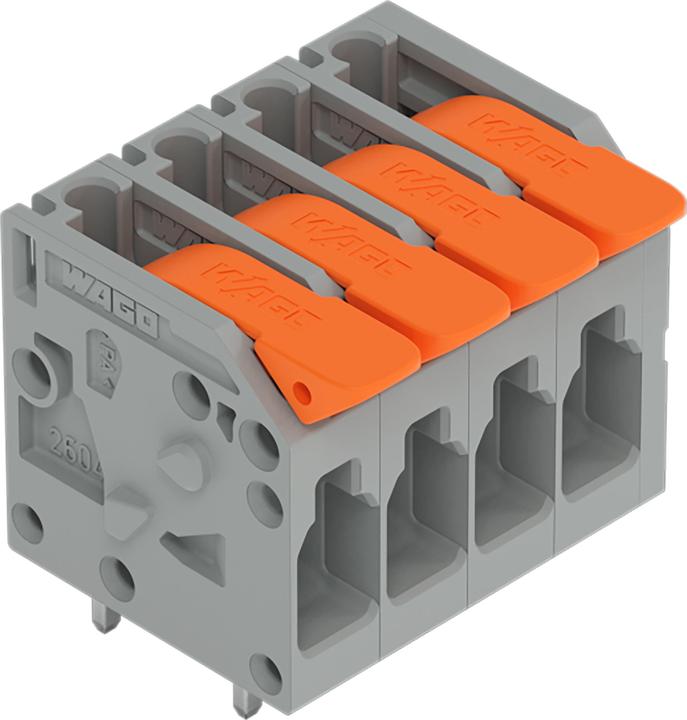 Actual product image Wago PCB terminal with lever