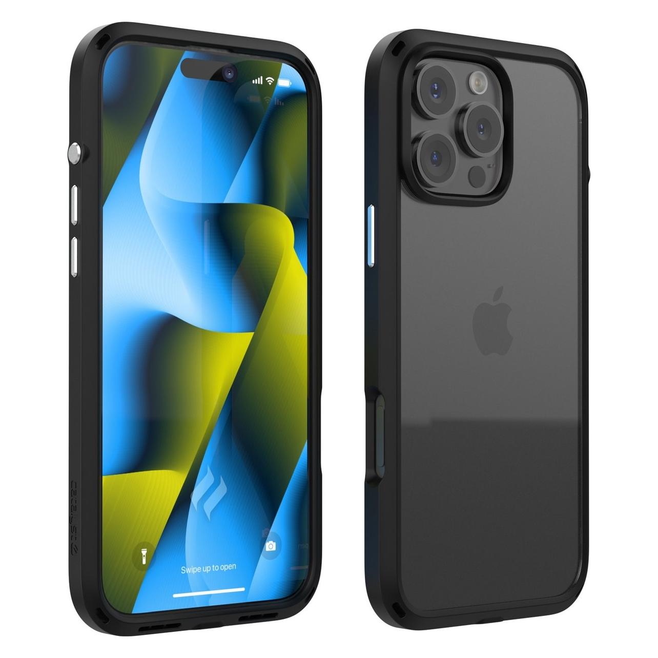 Catalyst Influence Case Apple IPhone 16 Pro Max Midnight Black (Apple IPhone 16 Pro Max), Smartphonehoes, Zwart