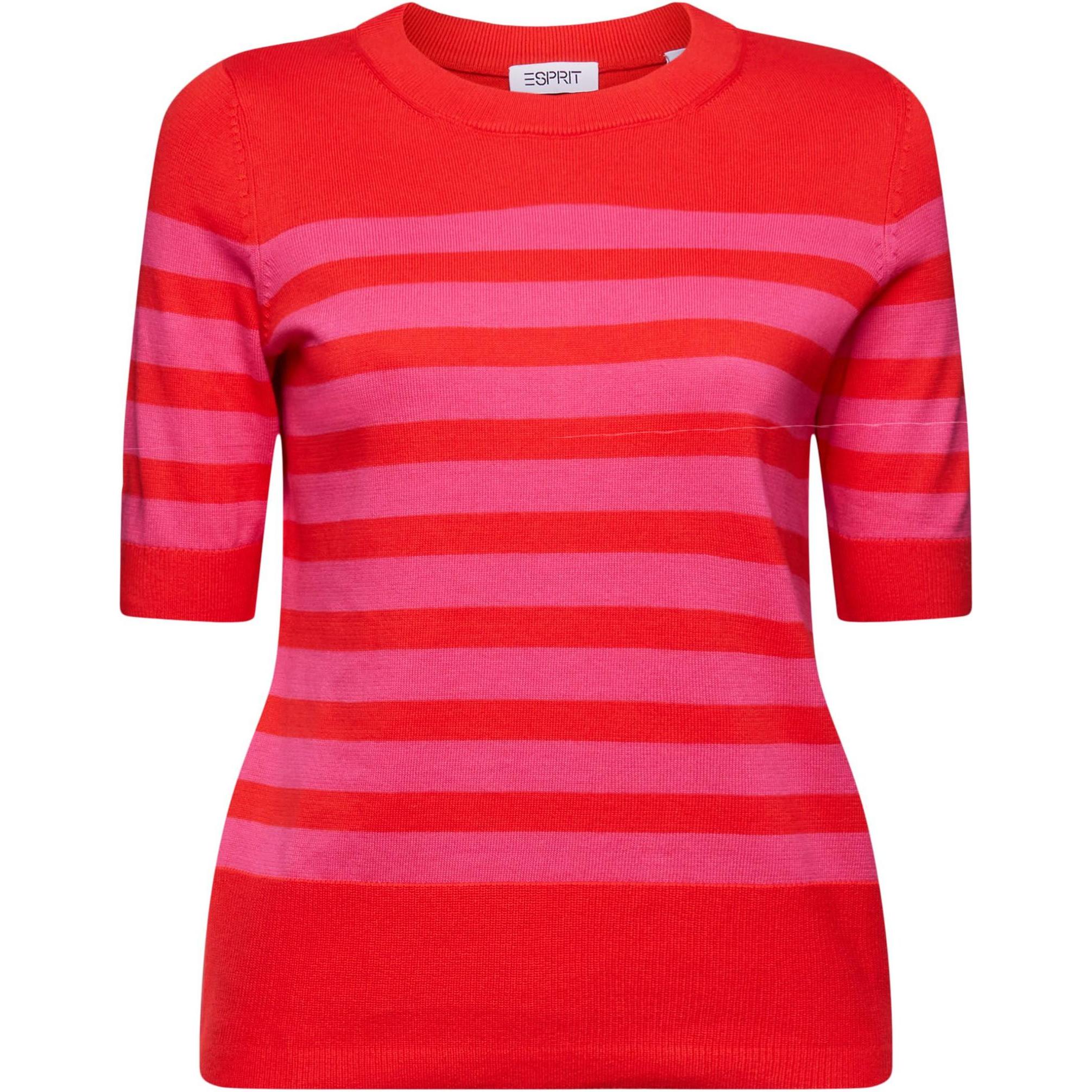 Esprit, Damen, Pullover, sweatshirt kurzarm, Rot, (XS)