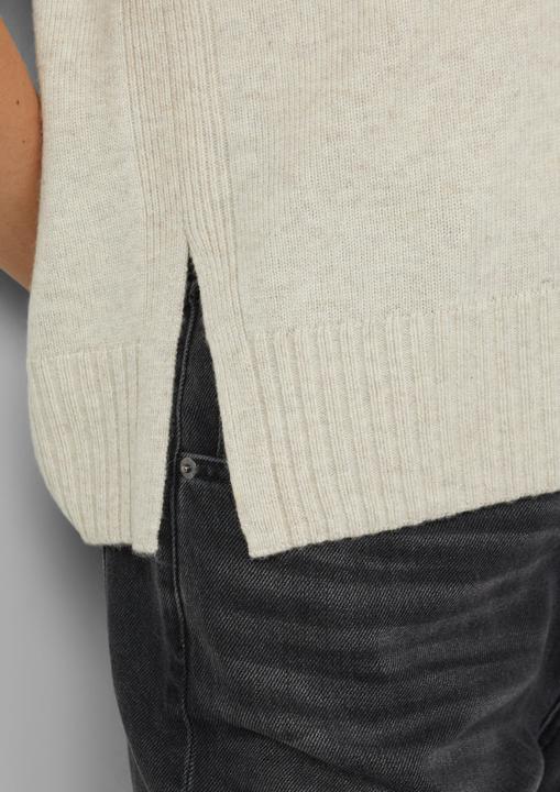 Produktbild s.Oliver Strickpullunder Strickpullunder im Relaxed Fit mit Seitenschlitz (44)