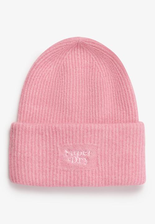 Actual product image Superdry Soft Rib Knit Beanie Hat