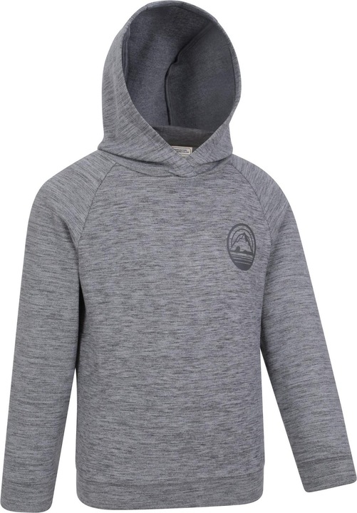 Actual product image Mountain Warehouse Childrens/Kids Strath Melange Supersoft Hoodie (116)