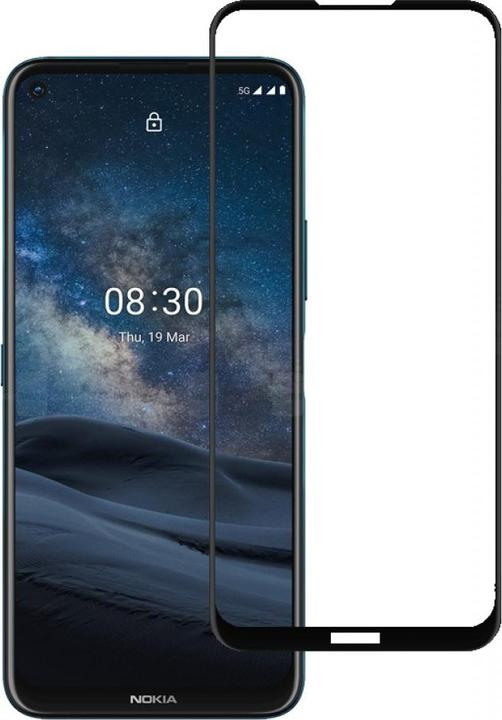 Actual product image Screenguard Nokia 8.3 Full Screen Protective Glass Film 2.5D 9H (1 Piece, Nokia 8.3)