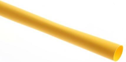 Actual product image RS PRO Yellow std heatshrink sleeve,9.5mm bore (1 x)