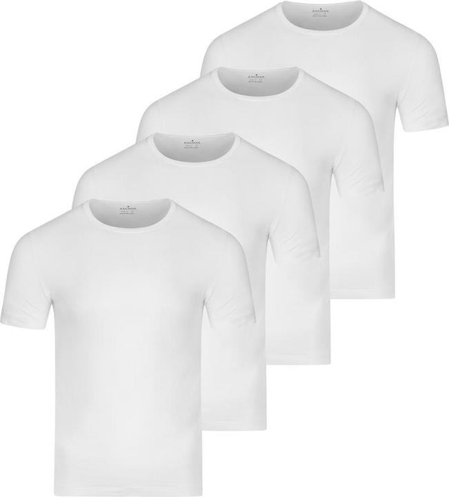 Produktbild Ragman 4er Pack Basic Unterhemd / Shirt Kurzarm (L)