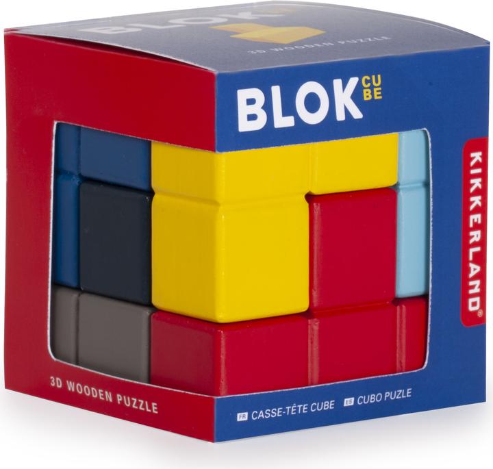 Actual product image Kikkerland Block Cube (8 pieces)