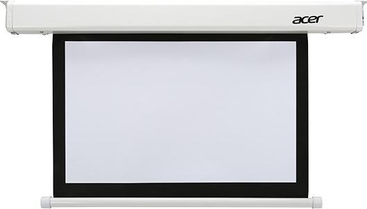 Actual product image Acer E100-W01MW Motorised Screen 253cm 100inch 16:10 Height 134cm Width 215cm white (100", 16:10)