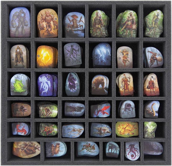 Image du produit Feldherr FH58215 - Kit de mousse pour Gloomhaven, boîte de jeu de société (Mousse)