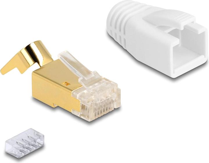Delock RJ45 Modularer Stecker (Netzwerkkabel Stecker)