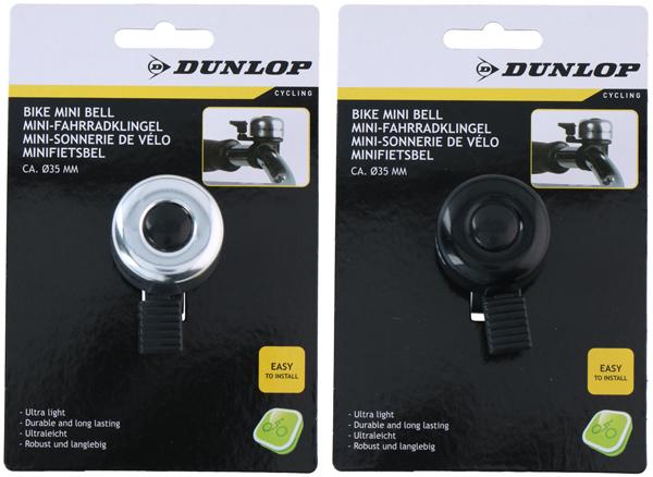 Actual product image Dunlop Bike bell mini 35mm 2as ALU