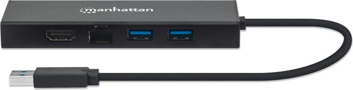 Produktbild Manhattan USB 3.0 auf VGA/HDMI (USB-A, 5 Ports)