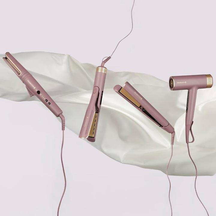 Actual product image Remington Ionic rotating curling iron with ceramic coating, digital temperature control, automatic shut-off