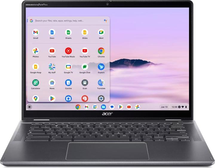Productafbeelding Acer Chromebook Plus Spin CP514-4HN-379X - 2-in-1 Chromebook - 14 inch (NX.KYREH.005) (14", 256 GB, 8 GB, NL)