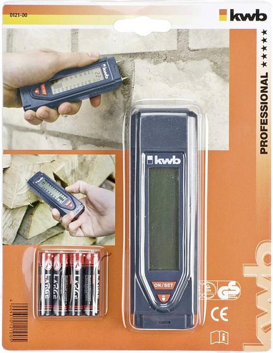 Actual product image kwb Building moisture meter