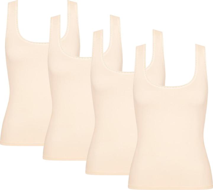 Actual product image Sloggi 4 Pack Go Undershirt / Tank Top (XS)