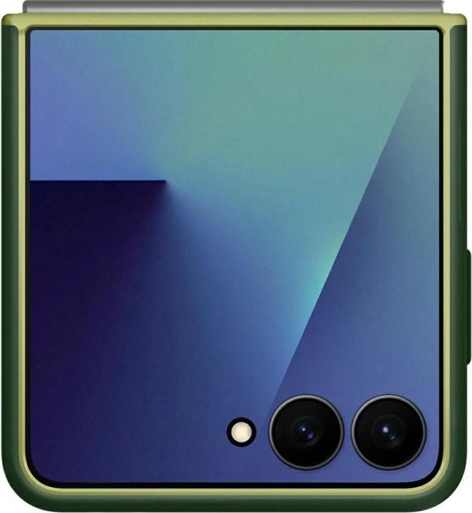 Actual product image Spigen - Caseology Nano Pop MagSafe - Samsung Galaxy Z Flip7 - Avo Green (Samsung Galaxy Z Flip7)