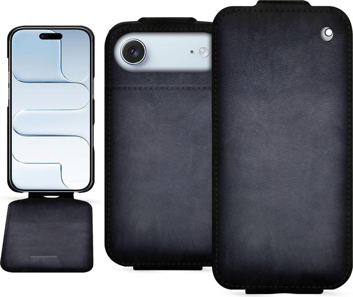 Actual product image Noreve Vertical leather shell (Apple iPhone 17)