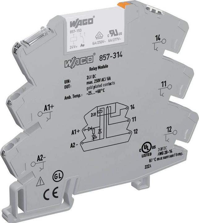 Actual product image Wago Relay module