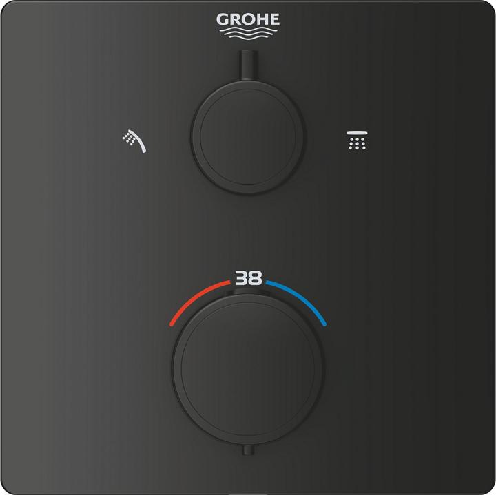Produktbild Grohe Precision Thermostat Unterputz-Duschsystem mit Vitalio Comfort 250 Kopfbrause und Vitalio Comfort 11