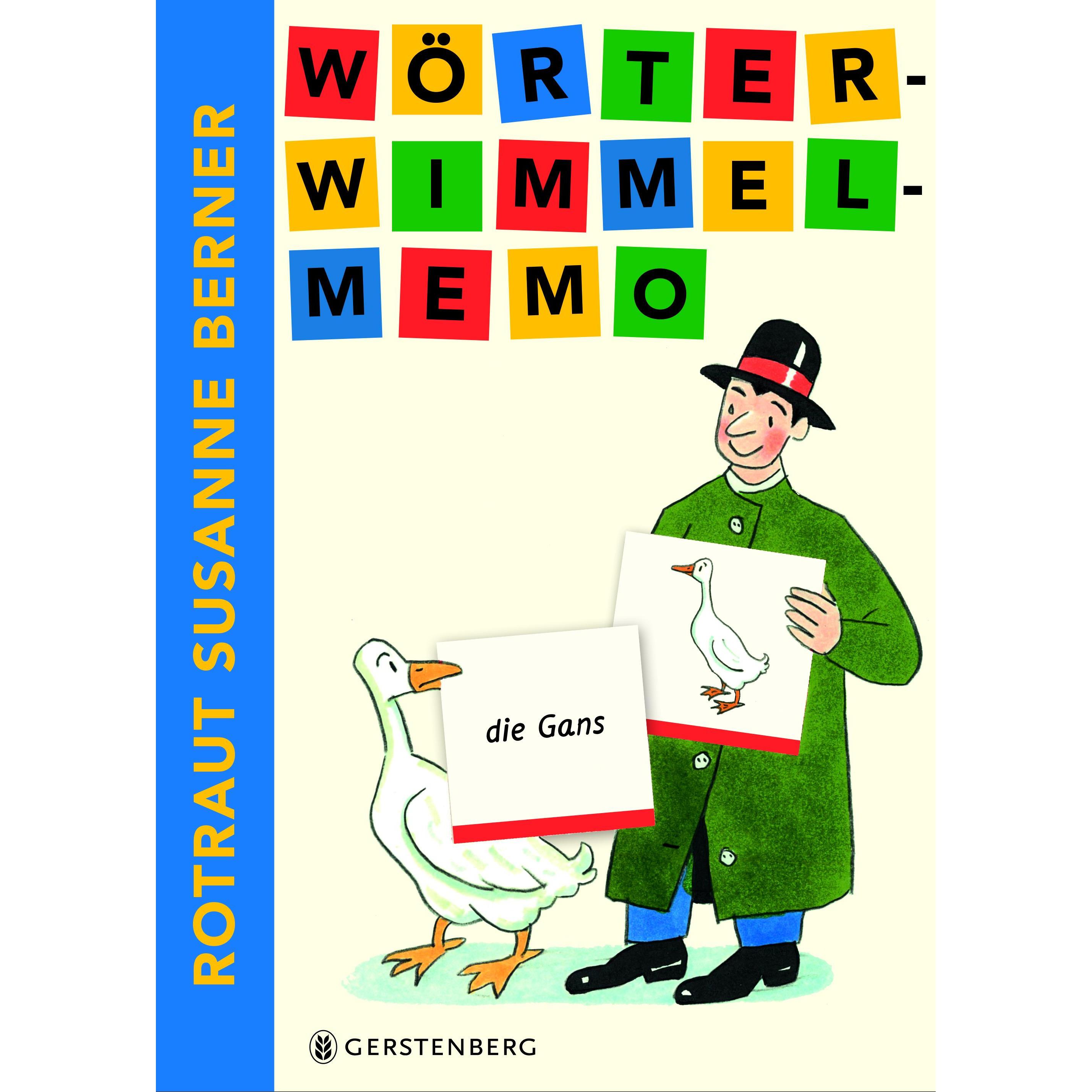 Wörter-Wimmel-Memo, Kinderbücher von Rotraut Susanne Berner
