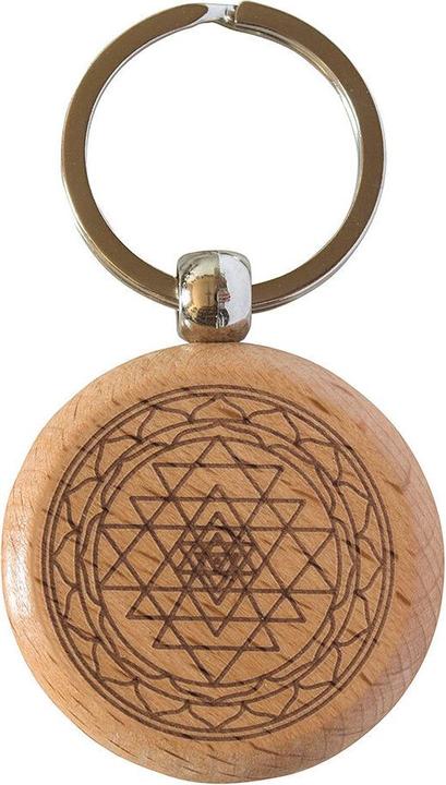 Produktbild Saraswati Schlüsselanhänger Shri Yantra.AH103