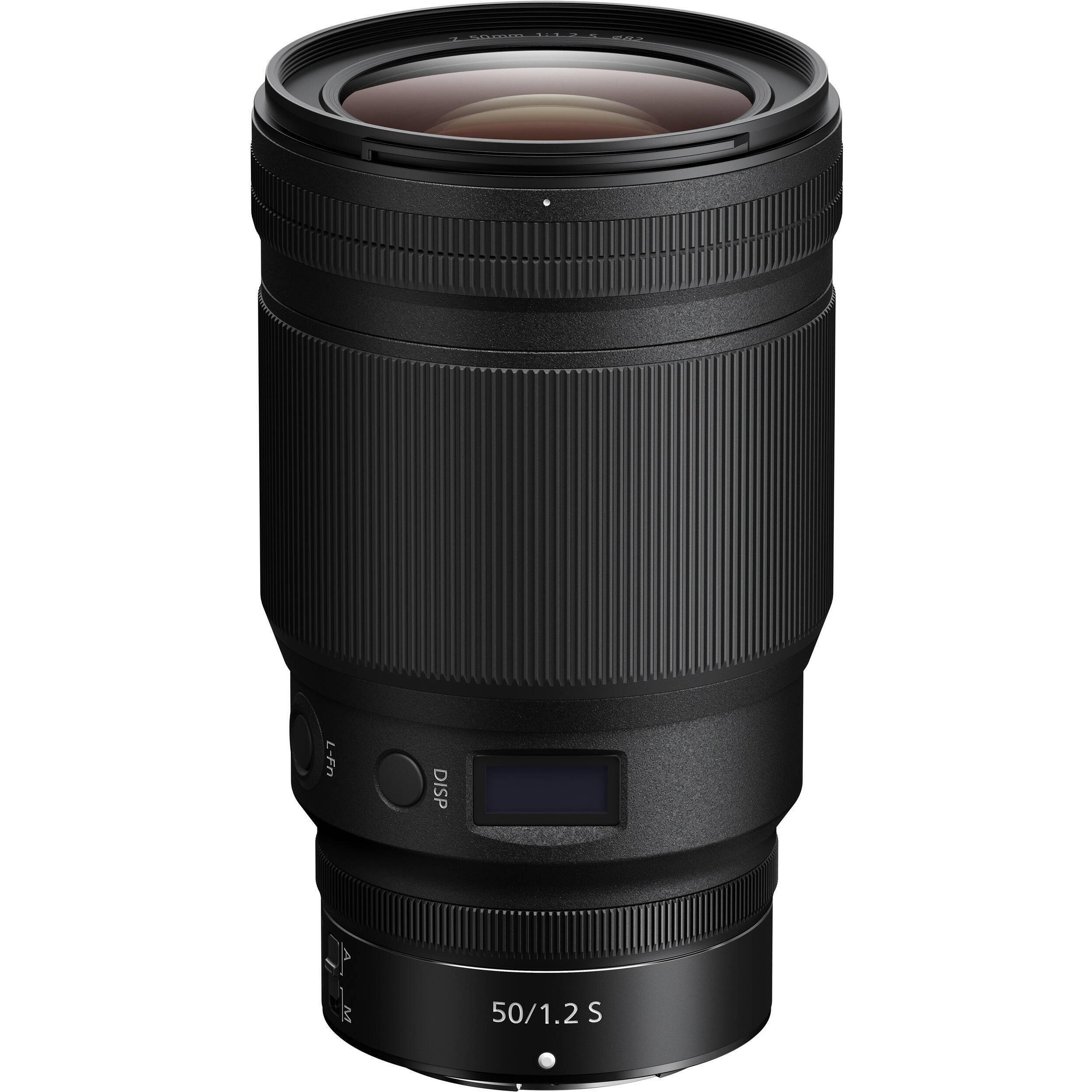 Nikon Nikkor Z 50mm f/1.2 S (Nikon Z, Vollformat), Objektiv, Schwarz